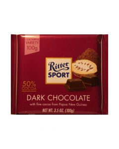 Dark Chocolate Bar 100gm Ritter Sport