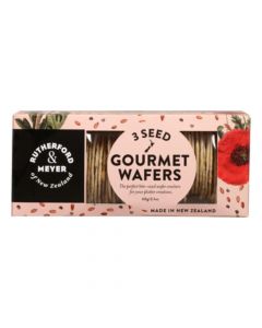 Gourmet Wafers 3 Seed 60gm Rutherford and Mayer