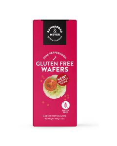 Rice Wafers Pink Peppercorn 100gm Rutherford and Mayer