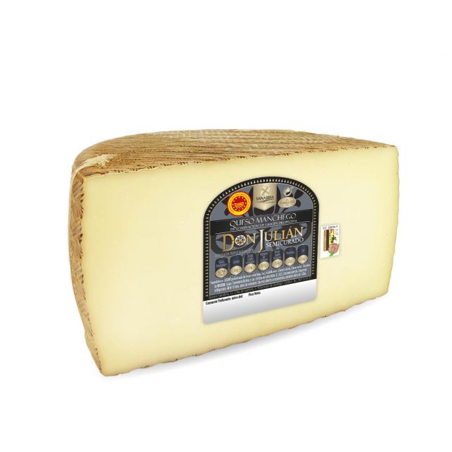 Spanish Manchego Semi Curado Cheese /kg