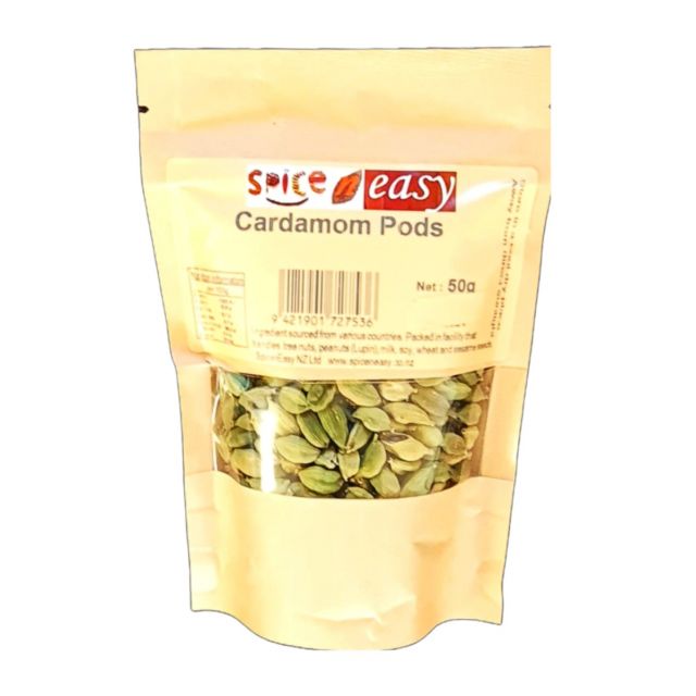 Whole Cardamon Pods 50gm