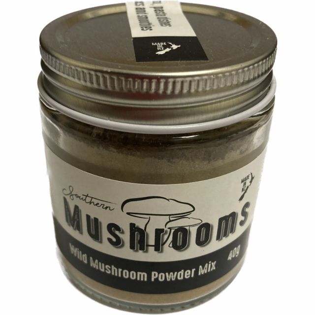 NZ Wild Mushroom Powder Mix 40gm