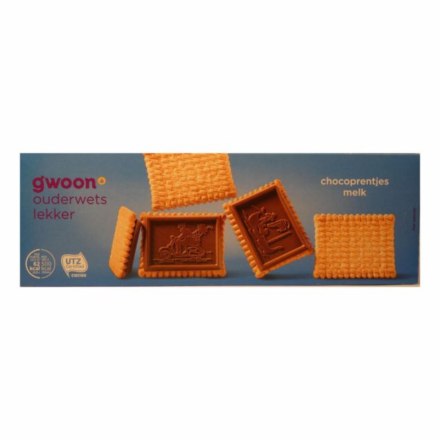Gwoon Milk Chocolate Coated Biscuit 150gm